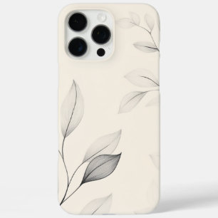 Minimalistisch   Branch Sketch   Natürliche Elegan iPhone 16 Pro Max Hülle