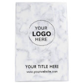 Minimalistisch Business Modernes Geschenktasche Mittlere Geschenktüte (Vorderseite)