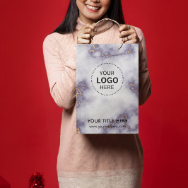 Minimalistisch Business Modernes Geschenktasche Mittlere Geschenktüte