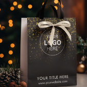 Minimalistisch Business Modernes Geschenktasche Mittlere Geschenktüte