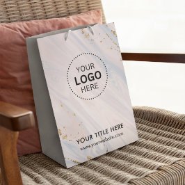 Minimalistisch Business Modernes Geschenktasche Mittlere Geschenktüte