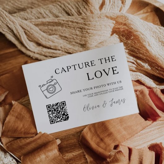 Minimalistisch Capture der Vorlage der Liebe-Karte