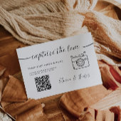 Minimalistisch Capture der Vorlage der Liebe-Karte