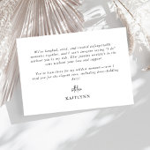 Minimalistisch Chic Black Foto Bridesmaid Vorschla