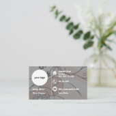 Minimalistisch Chic Boho Abstrakt Vibes Visitenkarte (Stehend Vorderseite)