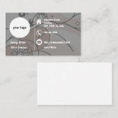 Minimalistisch Chic Boho Abstrakt Vibes Visitenkarte (Vorne/Hinten)