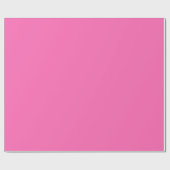 Minimalistisch Chic Elegant Solid Creamy Pink Schl Geschenkpapier (Flach)
