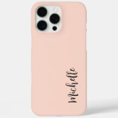 Minimalistisch Chic Elegante Script Rose Gold Case-Mate iPhone Hülle (Rückseite)
