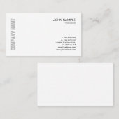 Minimalistisch Chic Modernes Berufliches Design We Visitenkarte (Vorne/Hinten)