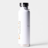 Minimalistisch Classy Simple Bridesmaid Gevor Trinkflasche (Links)