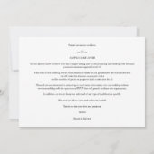 Minimalistisch Collage 3 Fotos Couple Wedding Verl (Rückseite)