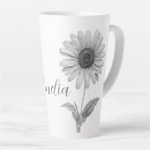 Minimalistisch Daisy Milchtasse (Rechte Ecke)