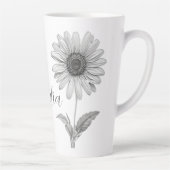Minimalistisch Daisy Milchtasse (Rechts)