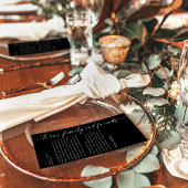 Minimalistisch Dankeschön, Hochzeit danke Napkin