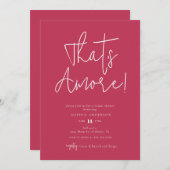 Minimalistisch Das ist noch! Brautdusche Einladung (Vorne/Hinten)