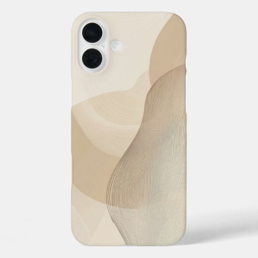 Minimalistisch | Delikate Leaf & Branch Sketch Case-Mate iPhone Hülle (Rückseite)
