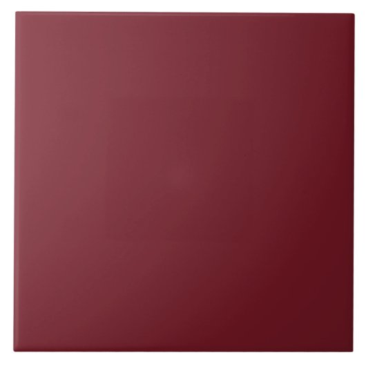 Minimalistisch dunkelrote Schlichte Farbe Fliese (Vorderseite)