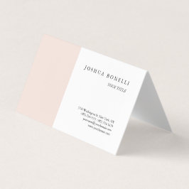 Minimalistisch einfach Beruflich bemerkbar Visitenkarten