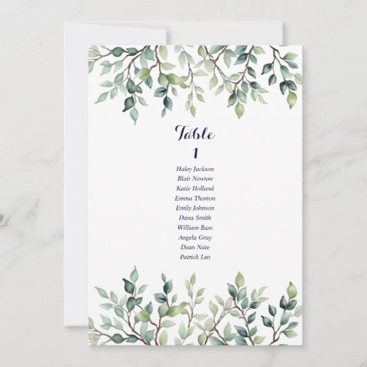 Minimalistisch Einfache Hochzeitkarte Einladung (Vorderseite)