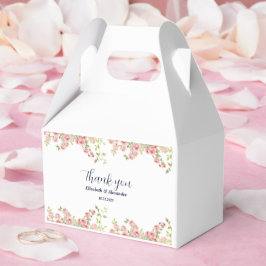 Minimalistisch Einfache Hübsche Rose Weinroute Men Geschenkschachtel