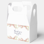 Minimalistisch Einfache Hübsche Rose Weinroute Men Geschenkschachtel (Geöffnet)