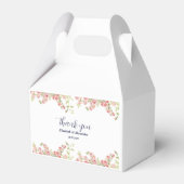 Minimalistisch Einfache Hübsche Rose Weinroute Men Geschenkschachtel (Vorderseite)