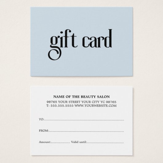 Minimalistisch Elegant (Vorne & Hinten)