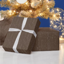 Minimalistisch Elegant Erde Braun Festive Weihnach
