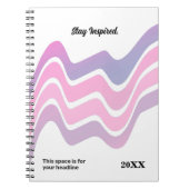 Minimalistisch - Elegant & Flow Notizblock (Vorderseite)