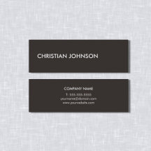 Minimalistisch Elegant Ivory Schwarz-weiß Consulta