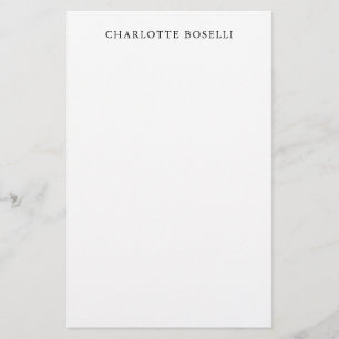 Minimalistisch Elegant Klassisch Beruflich einfach Briefpapier
