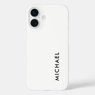 Minimalistisch Elegant Klassisch Beruflich einfach iPhone 16 Hülle