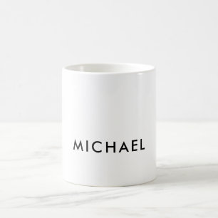 Minimalistisch Elegant Klassisch Beruflich einfach Kaffeetasse