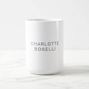 Minimalistisch Elegant Klassisch Beruflich einfach Kaffeetasse