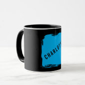 Minimalistisch Elegant Klassisch Professionell Eig Tasse (Vorderseite Links)