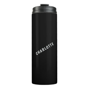 Minimalistisch Elegant Klassisch Professionell Eig Thermosbecher
