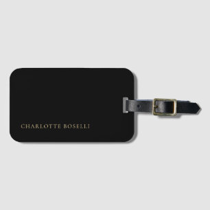 Minimalistisch Elegant Klassisch Professionell Ein Gepäckanhänger