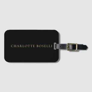 Minimalistisch Elegant Klassisch Professionell Ein Gepäckanhänger