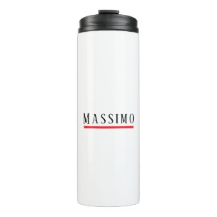 Minimalistisch Elegant Klassisch Professionell Ein Thermosbecher