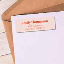 Minimalistisch Elegant Pastel Bold