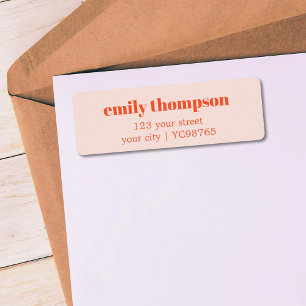 Minimalistisch Elegant Pastel Bold