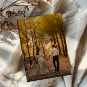 Minimalistisch Elegant Save the Date Einladung