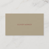 Minimalistisch Elegant Sepia