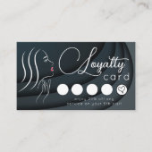 Minimalistisch Elegante Berufliche Loyalität Visitenkarte (Vorderseite)