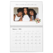 Minimalistisch Elegante Hübsch Girls Freunde mit Z Kalender (Feb 2026)