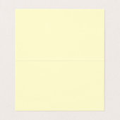 Minimalistisch Elegante klassische Berufliche Crem Visitenkarten (Innenseite Aufgefaltet)