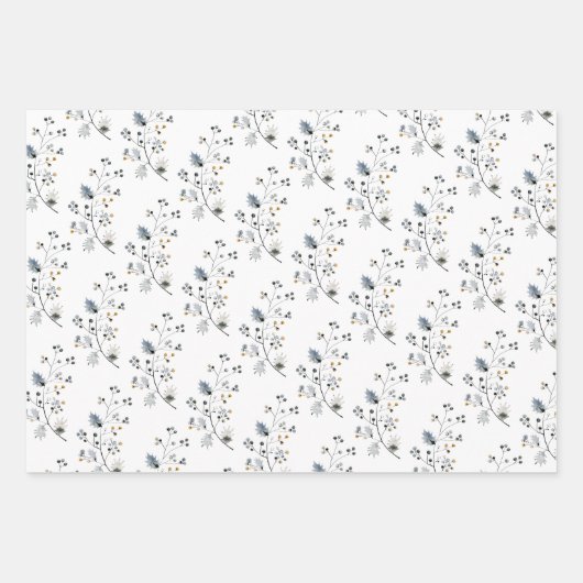 Minimalistisch Elegante Moderne, einzigartige Urla Geschenkpapier Set (Vorderseite)