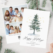 Minimalistisch Elegante Pine Tree Weihnachten 3 Fo