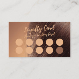 Minimalistisch Elegante Salon & Barbershop Loyalit Treuekarte