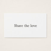 Minimalistisch Elegante Schwarz-weiße Beauty Salon (Vorderseite)